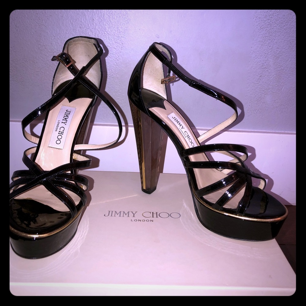 Jimmy Choo platform pump sandals